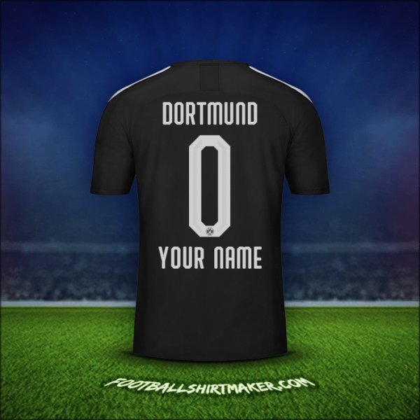 Shirt Borussia Dortmund 2019/20 Away -  your name - 0