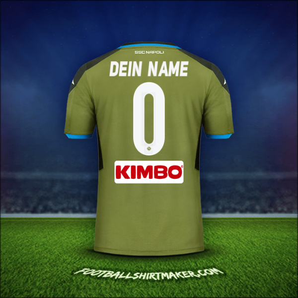 Trikot SSC Napoli 2019/20 Auswärts -  dein name - 0