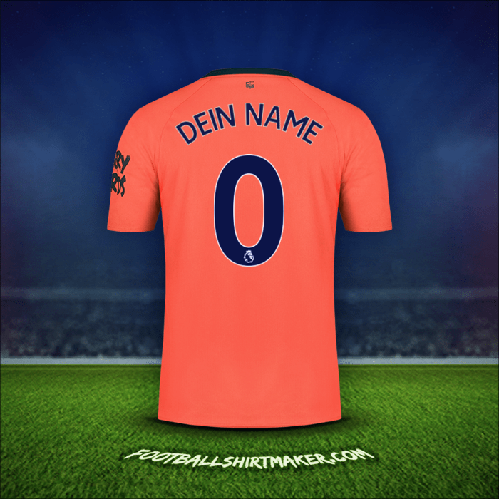 Trikot Everton FC 2019/20 Auswärts -  dein name - 0