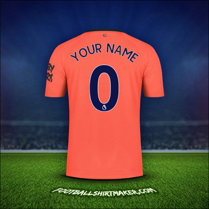 Shirt Everton FC 2019/20 Away -  your name - 0
