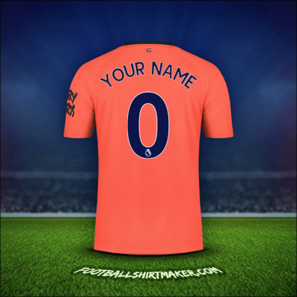 Shirt Everton FC 2019/20 Away -  your name - 0