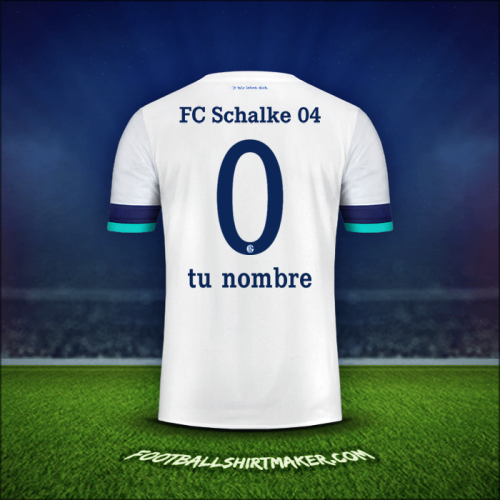 Camiseta Schalke 04 2019/20 Visita -  tu nombre - 0