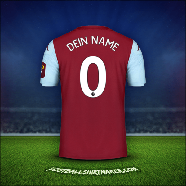 Trikot Aston Villa FC 2019/20 -  dein name - 0
