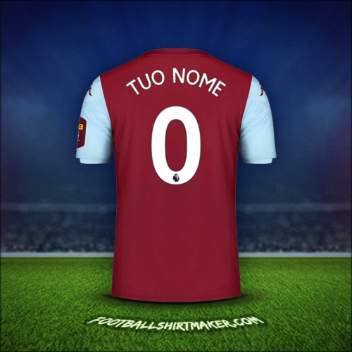 Maglia Aston Villa FC 2019/20 -  tuo nome - 0