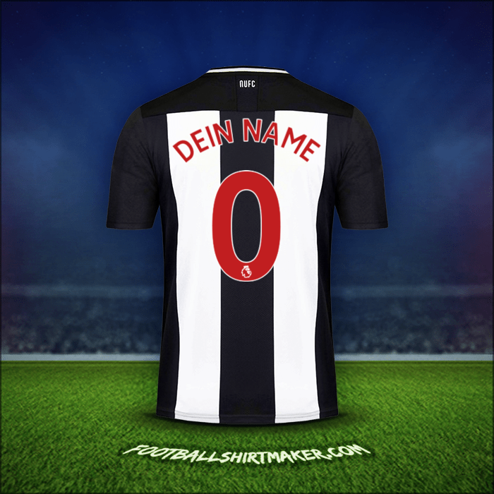 Trikot Newcastle United FC 2019/20 -  dein name - 0