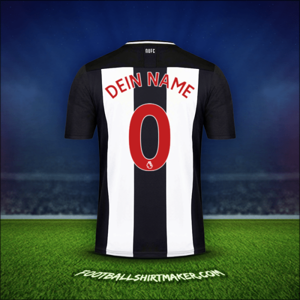 Trikot Newcastle United FC 2019/20 -  dein name - 0