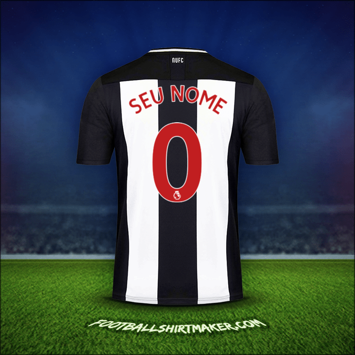 Camisa Newcastle United FC 2019/20 -  seu nome - 0