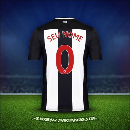 Camisa Newcastle United FC 2019/20 -  seu nome - 0