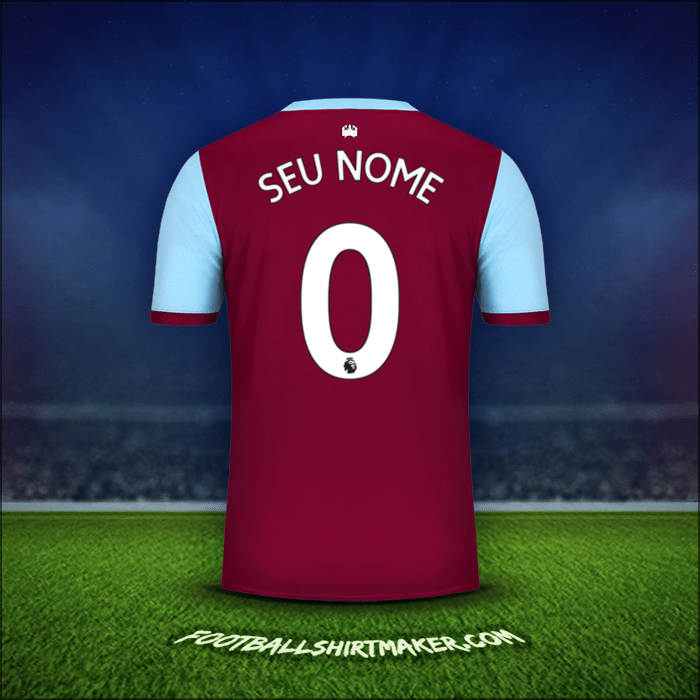 Camisa West Ham United FC 2019/20 -  seu nome - 0