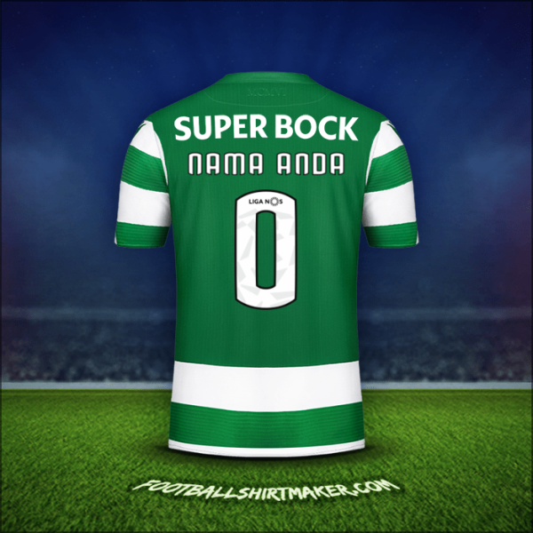Jersey Sporting Clube 2019/20 -  nama anda - 0