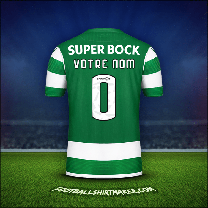 Maillot Sporting Clube 2019/20 -  votre nom - 0