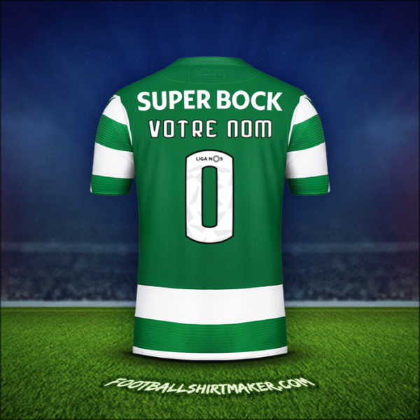 Maillot Sporting Clube 2019/20 -  votre nom - 0