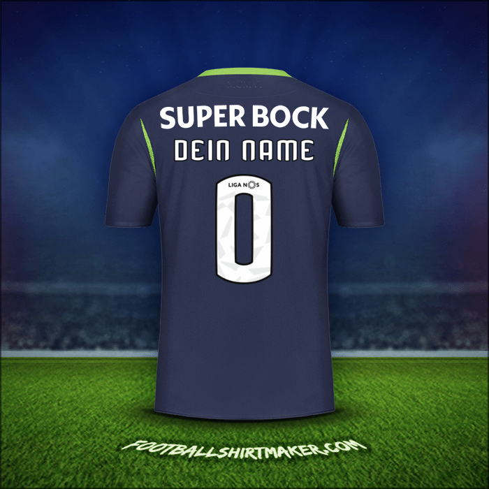 Trikot Sporting Clube 2019/20 Auswärts -  dein name - 0