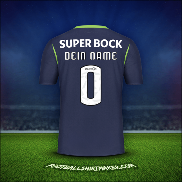 Trikot Sporting Clube 2019/20 Auswärts -  dein name - 0