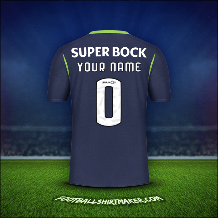 Shirt Sporting Clube 2019/20 Away -  your name - 0