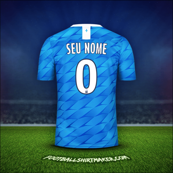 Camisa Olympique de Marseille 2019/20 Alternativa -  seu nome - 0