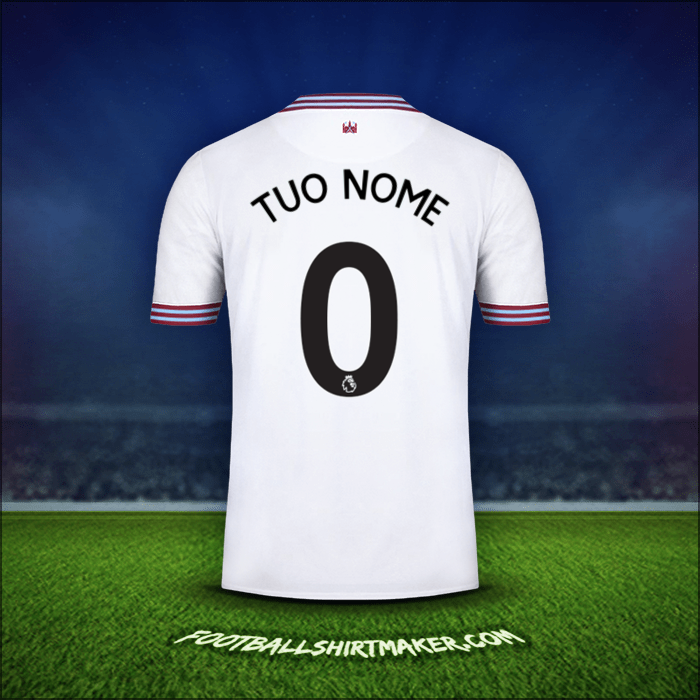 Maglia West Ham United FC 2019/20 Seconda -  tuo nome - 0