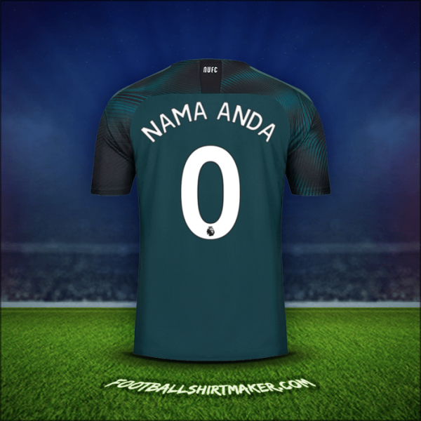 Jersey Newcastle United FC 2019/20 Alternatif -  nama anda - 0