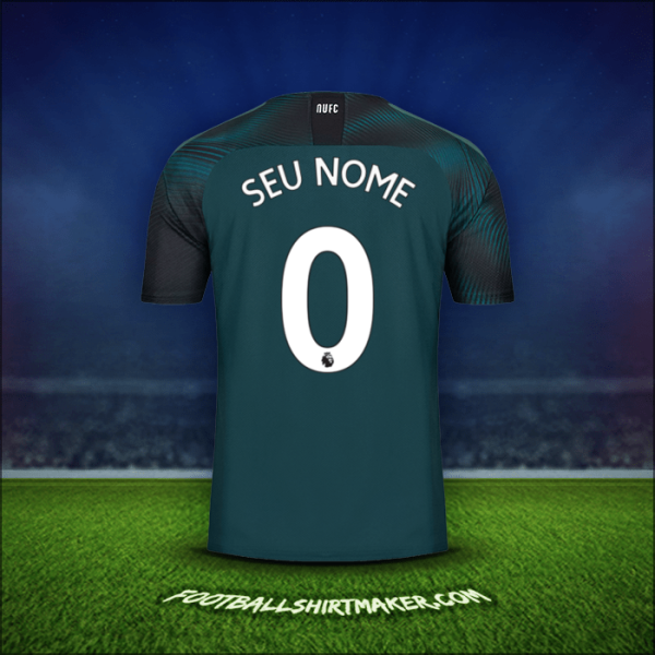 Camisa Newcastle United FC 2019/20 Alternativa -  seu nome - 0