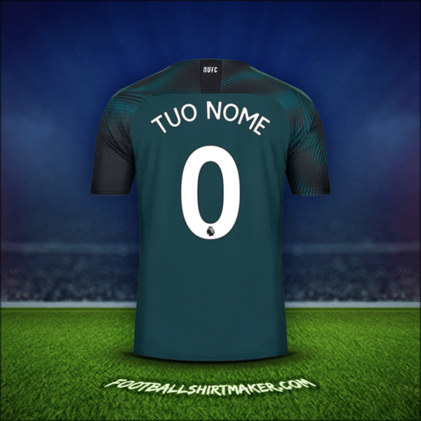 Maglia Newcastle United FC 2019/20 Seconda -  tuo nome - 0