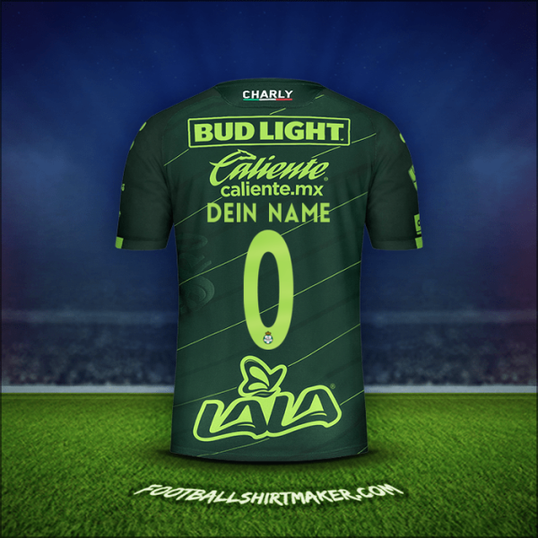 Trikot Santos Laguna 2019/20 Auswärts -  dein name - 0