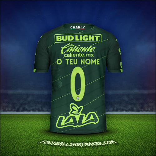 Camisola Santos Laguna 2019/20 Alternativa -  o teu nome - 0