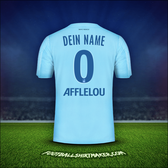 Trikot As Monaco 2019/20 Dritte -  dein name - 0