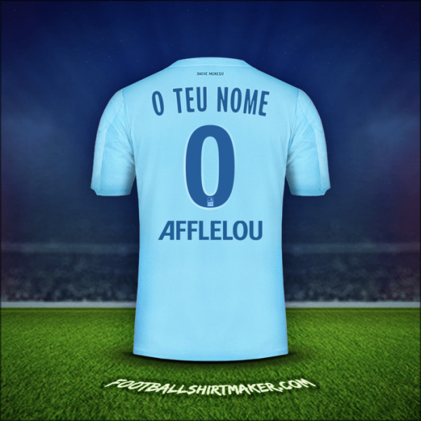 Camisola As Monaco 2019/20 Terceira -  o teu nome - 0