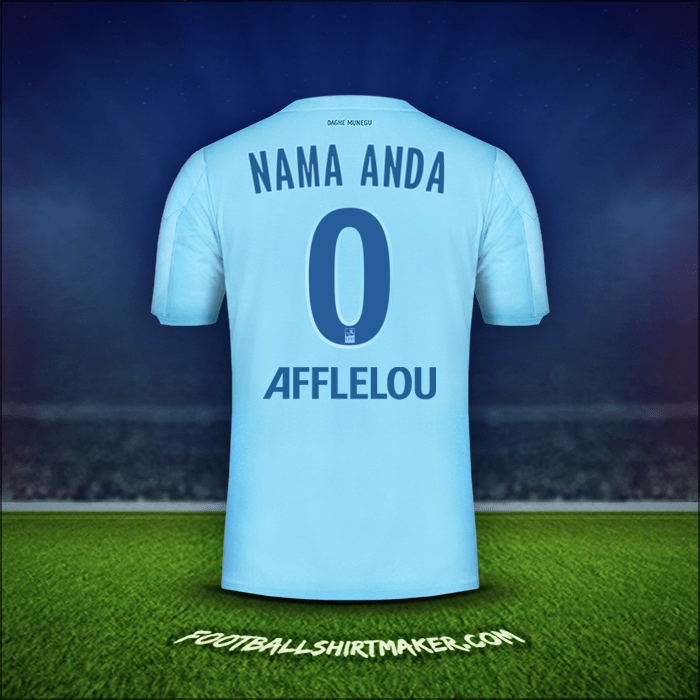 Jersey As Monaco 2019/20 Ketiga -  nama anda - 0