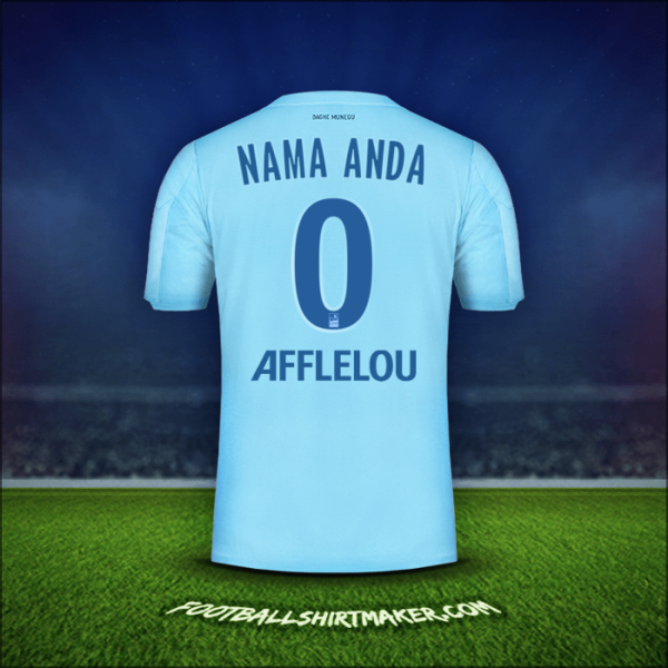 Jersey As Monaco 2019/20 Ketiga -  nama anda - 0