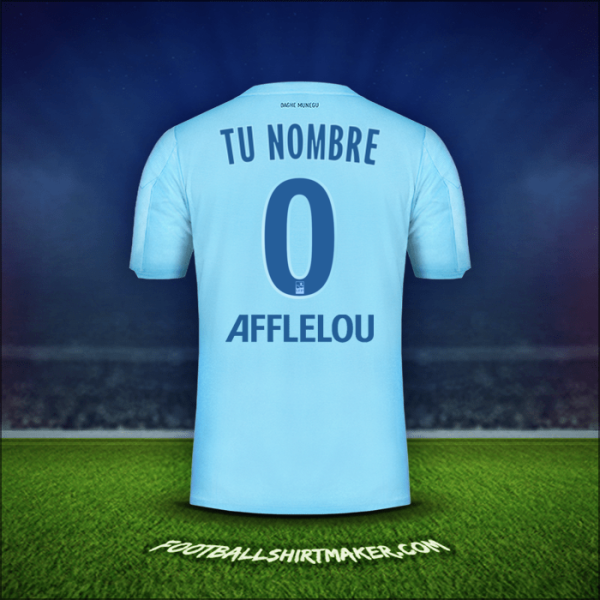 Camiseta As Monaco 2019/20 Tercera -  tu nombre - 0