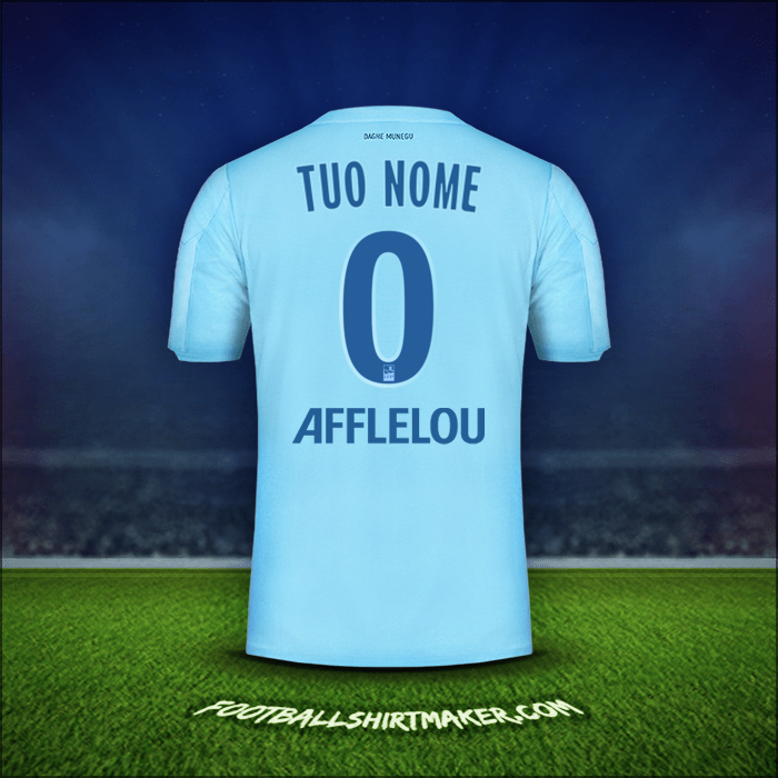 Maglia As Monaco 2019/20 Terza -  tuo nome - 0