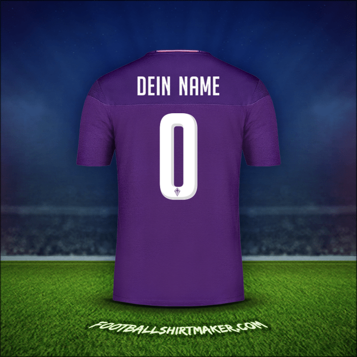 Trikot Fiorentina 2019/20 -  dein name - 0