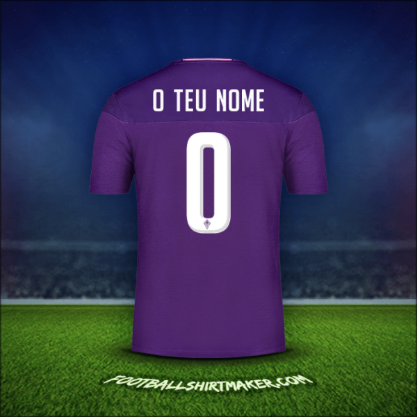 Camisola Fiorentina 2019/20 -  o teu nome - 0
