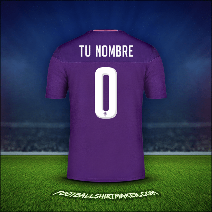 Camiseta Fiorentina 2019/20 -  tu nombre - 0