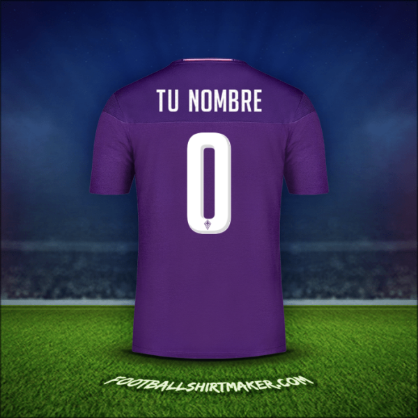 Camiseta Fiorentina 2019/20 -  tu nombre - 0