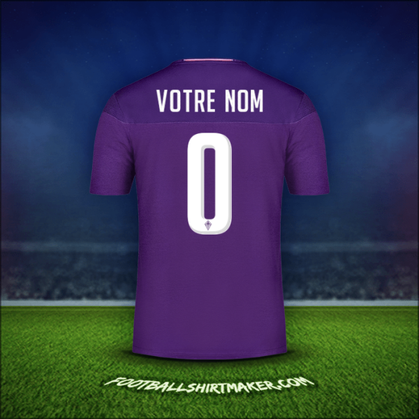 Maillot Fiorentina 2019/20 -  votre nom - 0