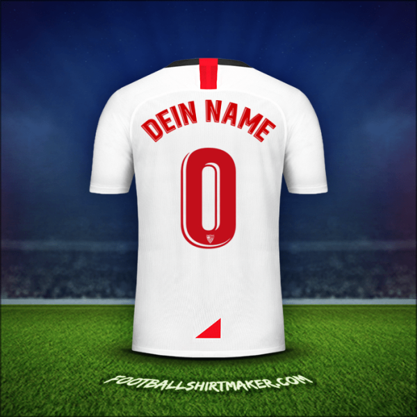 Trikot Sevilla FC 2019/2020 -  dein name - 0