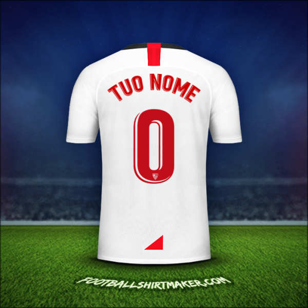 Maglia Sevilla FC 2019/2020 -  tuo nome - 0