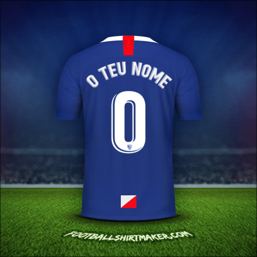Camisola Sevilla FC 2019/2020 Terceira -  o teu nome - 0