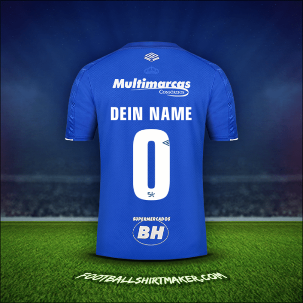 Trikot Cruzeiro 2019/20 -  dein name - 0