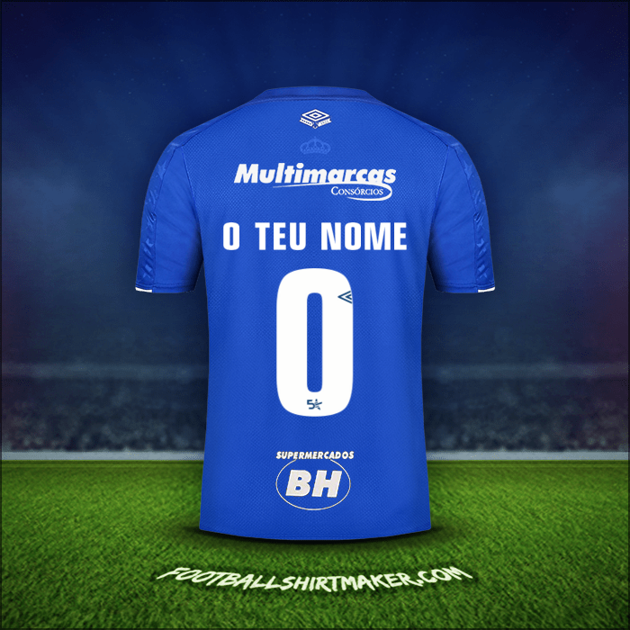 Camisola Cruzeiro 2019/20 -  o teu nome - 0