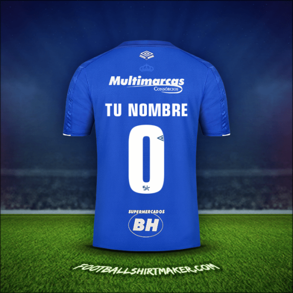 Camiseta Cruzeiro 2019/20 -  tu nombre - 0