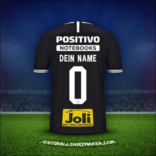 Trikot Corinthians 2019/20 Auswärts -  dein name - 0