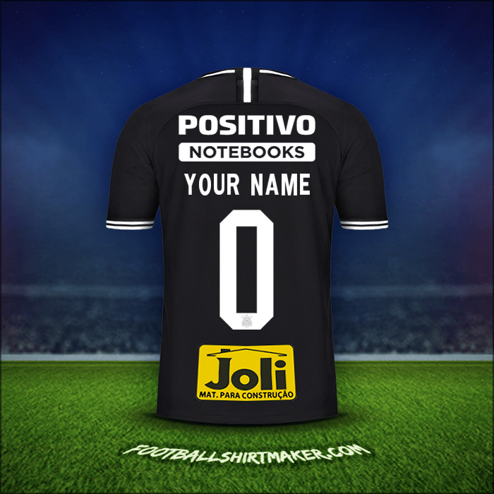 Shirt Corinthians 2019/20 Away -  your name - 0