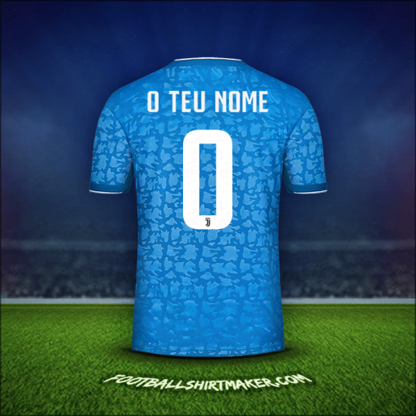 Camisola Juventus FC 2019/20 Terceira -  o teu nome - 0