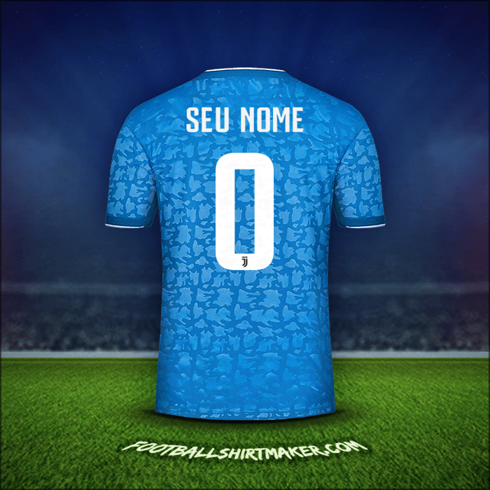 Camisa Juventus FC 2019/20 Terceira -  seu nome - 0