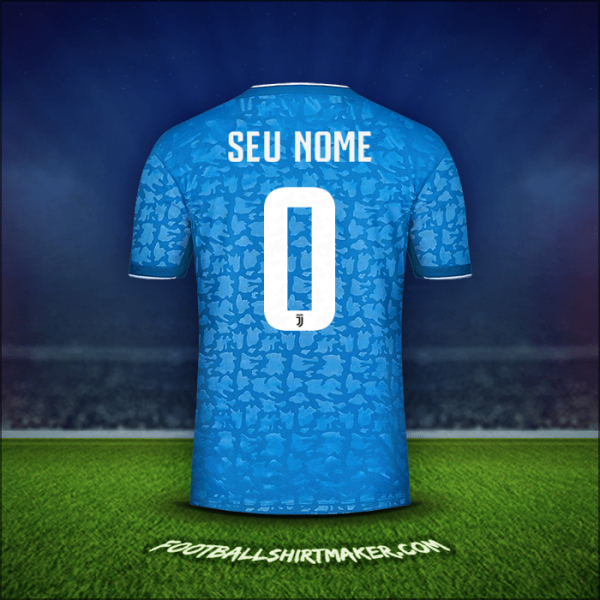 Camisa Juventus FC 2019/20 Terceira -  seu nome - 0