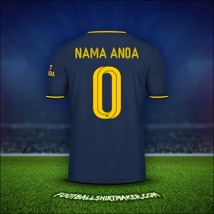 Jersey Arsenal Cup 2019/20 Ketiga -  nama anda - 0