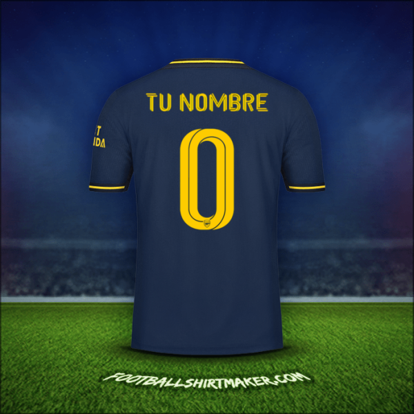 Jersey Arsenal Cup 2019/20 Tercera -  tu nombre - 0